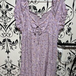 Wild Fable Purple Floral Blouse